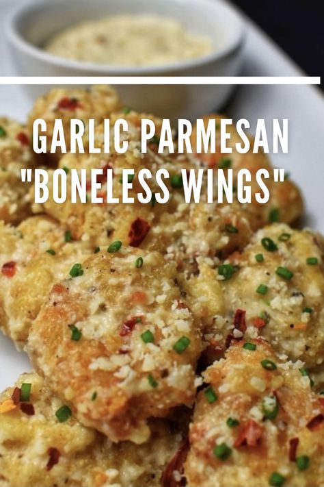 Baked Garlic Parmesan Boneless Wings, Copycat Garlic Parmesan Wings, Boneless Chicken Wings Garlic Parmesan, Applebees Garlic Parmesan Wings, Boneless Garlic Parmesan Wings, Garlic Parm Boneless Wings, Buffalo Wild Wings Garlic Parmesan Sauce Chicken, Buffalo Wild Wing Garlic Parmesan Chicken, Garlic Parmesan Wings Buffalo Wild Wings