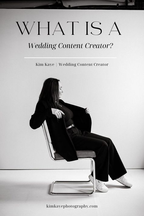 Unlike the rolls of a photographer or a videographer, which are two crucial vendors to include on your team of pros, a wedding content creator captures iPhone photos and video throughout you day. Looking for a wedding content creator? I'd love to be your BTS bestie! Head over to www.kimkayephotography.com to inquire with me! Wedding Content Creator Aesthetic, Wedding Content Creator, Wedding Content, Chicago Wedding Photography, Destination Wedding Photos, Social Influence, Destination Wedding Locations, New Kids On The Block, Business Pages