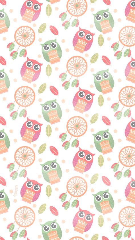 Owl Wallpaper Backgrounds, Owl Background Wallpapers, Cute Owl Wallpaper, Owl Wallpaper Iphone, Owl Background, Holiday Watercolor, Cute Owls Wallpaper, Wallpaper Iphone Boho, Owl Wallpaper