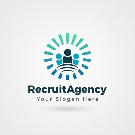 Recruitment agency logo Premium Vector | Premium Vector #Freepik #vector #logo #business #people #line Recruitment Logo, Hr Logo, Education Logo Design, Recruitment Company, Agency Logo, People Logo, Recruitment Agency, Tree Of Life Art, Education Logo