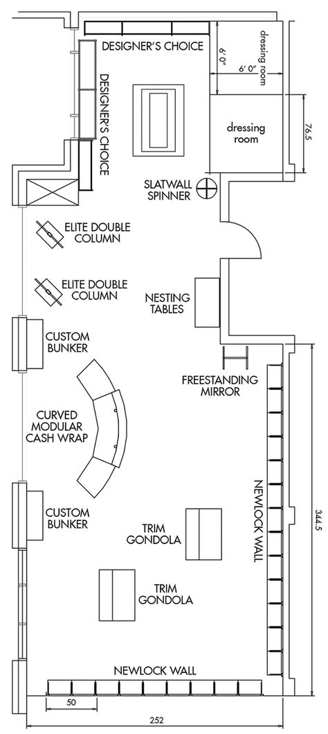 Retail Store Design Layout Retail Store Design Layout, Store Design Layout, Shop Floor Plan, Retail Store Layout, Store Plan, Store Layout, Bridal Store, Store Interiors, Shop House Plans