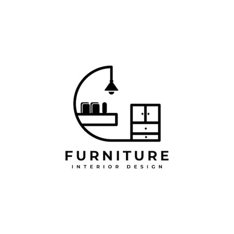 Furniture Shop Logo, Luxury Logo Design Inspiration, Furniture Company Logo, Factory Logo, Luxury Logo Design, Minimalist Furniture, Furniture Factory, Business Company, Luxury Logo