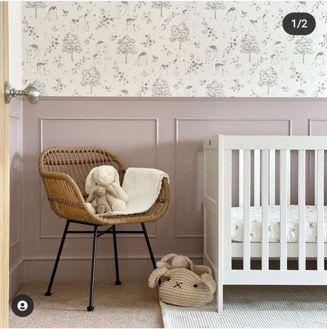 Girls Nursery Pink, Nursery Paint, Nursery Paint Colors, Blush Pink Nursery, Anew Gray, Colors For 2024, Trendy Nursery, Blush Nursery, Nursery Pink