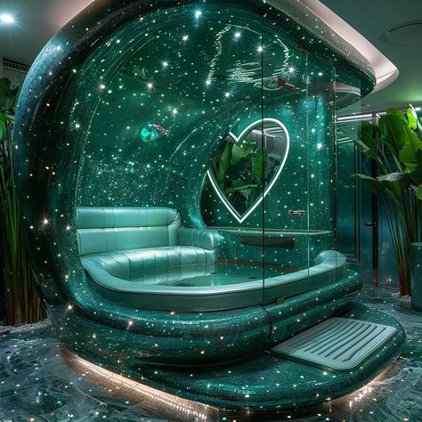 Colorful House Decor, Kids Jungle Room, Unusual Bathrooms, Vibe Rooms, Dream Bedroom Inspiration, Superhero Room, Spa Rooms, Futuristic Home, Fantasy Rooms