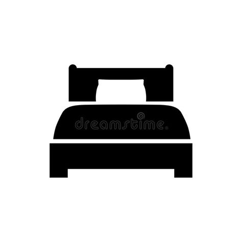 Bed icon in flat style. Hotel symbol. Isolated on white background. Bed vector i , #ad, #symbol, #Hotel, #white, #Isolated, #icon #ad Bedroom Icon, Bed Icon, Bed Vector, Michelle Wie, Hotel Concept, Hotel Logo, Lighting Logo, Simple Illustration, Instagram Highlights