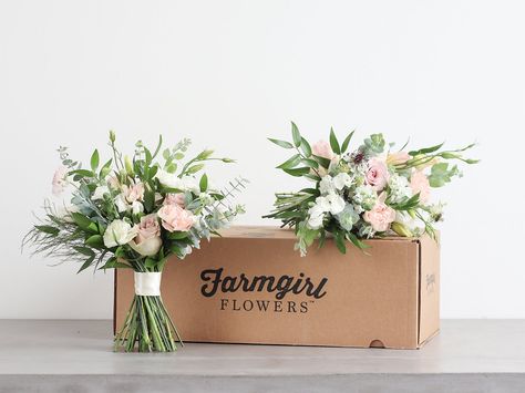 Our Fave Flower Delivery Service Just Made Wedding Planning So Much Easier | Brit + Co Florist Brand, Farmgirl Flowers, Pool Wedding, Bouquet Delivery, Flower Box Gift, Flower Delivery Service, Flower Subscription, Flowers Bouquet Gift, Industrial Wedding