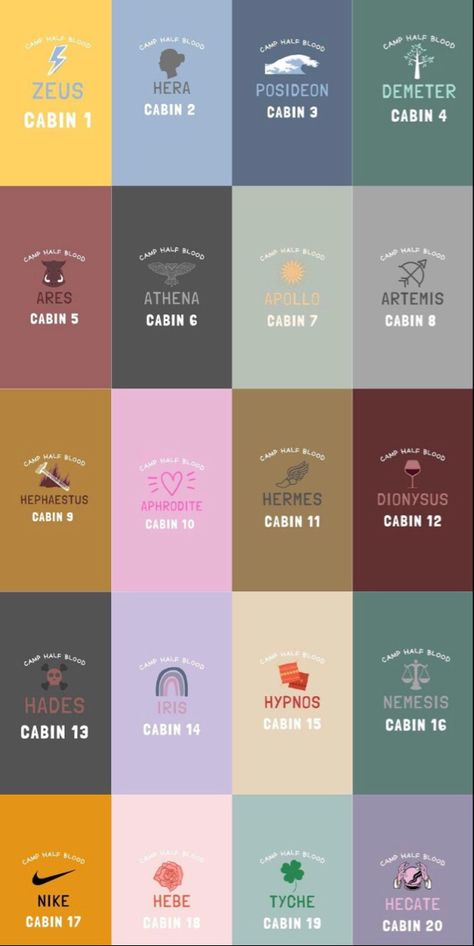 Cute-Aesthetic-Percy Jackson-PJO-HOO-Pastel Pjo Cabins Aesthetic, Camp Half Blood Layout, Percy Jackson Easy Drawings, Percy Jackson Themed Bedroom, Percy Jackson Nails Ideas, Percy Jackson Art Ideas, Percy Jackson Username Ideas, Percy Jackson Wedding Theme, Percy Jackson Color Palette