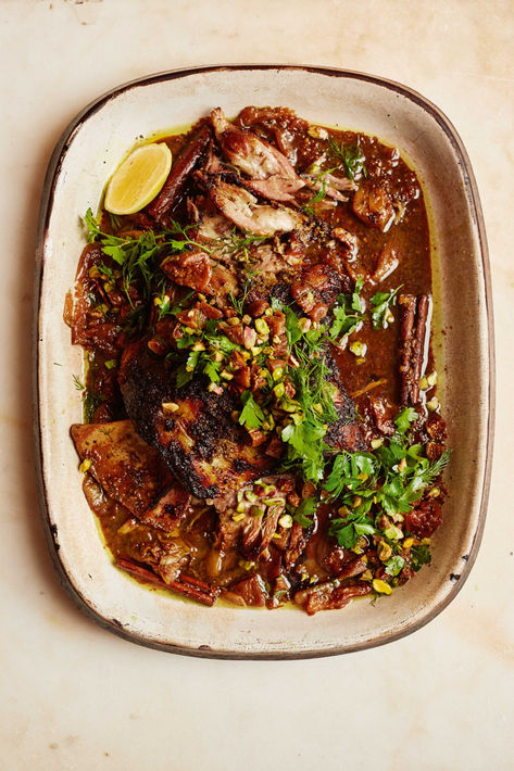 Dinner Meal Recipes, Lamb Roast Dinner, Pulled Lamb, Ottolenghi Recipes, Lamb Shoulder, Slow Cooked Lamb, Easter Lamb, Dinner Meal, Lamb Roast