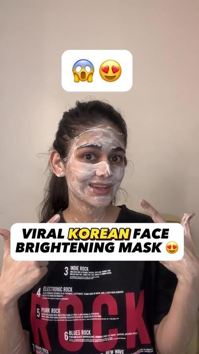 Face Brightening Mask, Feria Hair Color, Japanese Face Mask, Face Brightening, Diy Skin Care Routine, Korean Face, Japanese Skincare, Brightening Mask, Korean Skincare Routine