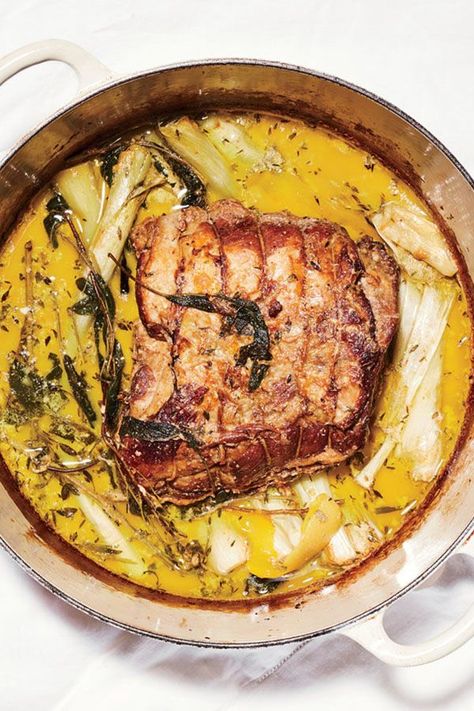 This pork recipe is braised in milk to create the ultimate comfort food meets pork recipe.#porkrecipes #comfortfood #braisedpork #porkbraisedinmilk #milkbraisedpork Pork Braised, Pork Shoulder Recipes, Dutch Oven Recipes, Braised Pork, Andouille Sausage, Hearty Stews, Pork Shoulder, Oven Recipes, Pork Loin