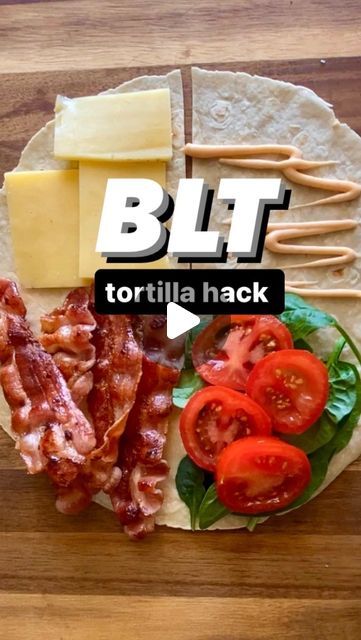 Breakfast Tortilla, Sliced Tomatoes, Keto Kitchen, Counting Carbs, Blt Sandwich, Protein Packed Meals, Kitchen Finds, Spicy Mayo, Tomato And Cheese