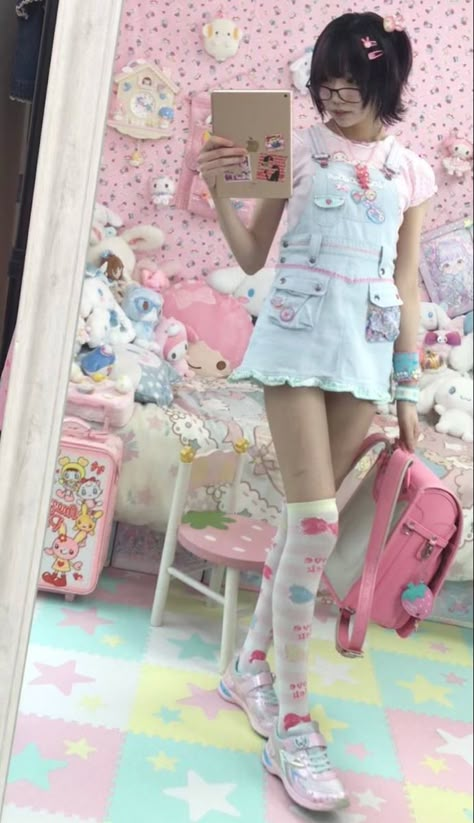 Jojifuku Outfit, Kawaiicore Fashion, Otaku Fashion, Cute Kawaii Outfits, Cat Outfit, Mother Garden, Kawaii Outfit Ideas, Profile Images, Cat Profile