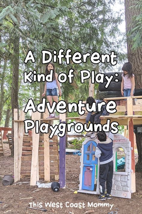 A space for kids to independently engage in creative, unstructured play. Wooden Play Structures, Pallet Playhouse, Unstructured Play, Space For Kids, Adventure Playground, Playhouse Plans, Play Structures, Girls Bedroom Furniture, Teen Bedroom Designs