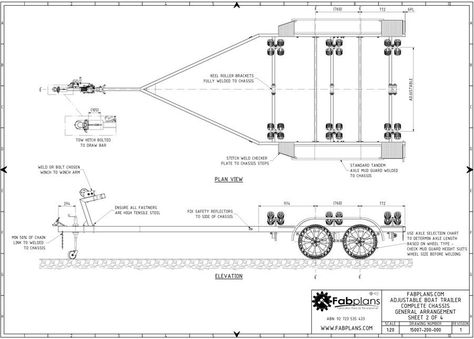 Boat Trailer Plans | Build your own boat trailer – FabPlans How To Build Abs, Catamaran Yacht, Boat Trailers, Trailer Plans, Build Your Own Boat, Car Trailer, Jet Boats, Boat Trailer, Rv Trailers