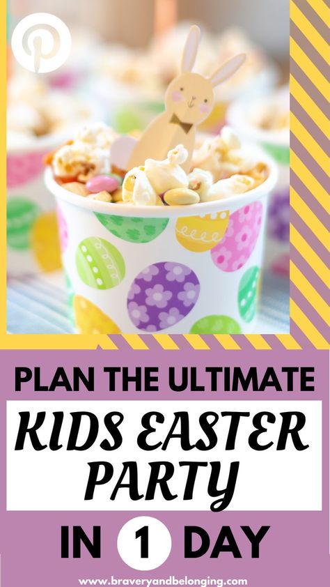 Plan the Ultimate Kids Easter Party in 1 day. Image of Easter Party Food. 3rd Grade Easter Party Ideas, 1st Grade Easter Party Ideas, Easter Party Games For Preschoolers, Easter Egg Hunt Snacks, Pre K Easter Party Ideas, Easter Classroom Party Ideas, Easter Party Games For Kids, Preschool Easter Party Food, Preschool Easter Party Ideas