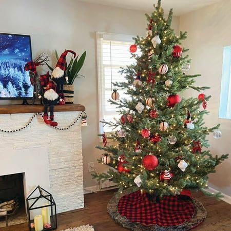 Navidad Natural, Fraser Hill, Pine Christmas Tree, Christmas Apartment, Pre Lit Christmas Tree, Real Christmas Tree, Simple Christmas Tree, Beautiful Christmas Trees, Rustic Christmas Tree