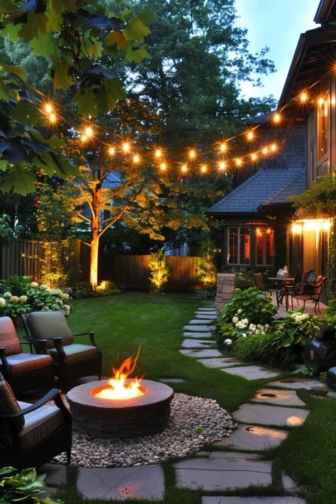 Backyard Inspiration, Fabric Boxes, Ideas Patio, Backyard Inspo, Backyard Fire, Outdoor Decor Backyard, Backyard Garden Design, Back Deck, Backyard Makeover