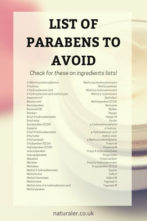 List of Parabens to Avoid - Check for these on makeup, shampoo and foundation ingredients lists! Hair Growth Secrets, Low Porosity Hair Products, Organic Hair Care, Natural Hair Care Tips, Organic Hair, Natural Hair Tips, Hair Care Routine, Hair Care Tips, Natural Hair Care