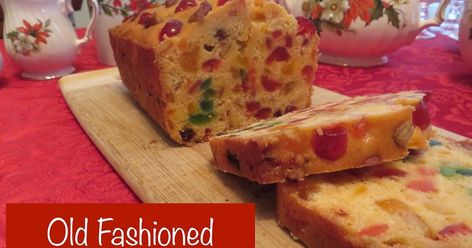 This light  fruitcake contains only fruit and no spices. Light, moist and packed with goodness. Homemade fruitcake has bee... Golden Fruit Cake Recipe, Light Fruitcake Recipe, Light Christmas Cake, White Fruit Cake Recipe, Fruit Cake Loaf Recipe, Homemade Fruitcake Recipe, Light Fruit Cake Recipe Christmas, Light Christmas Cake Recipe, White Fruit Cake Recipe Old Fashion