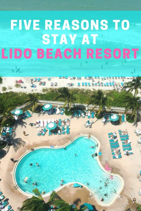 Lido Beach Resort Florida, Lido Beach Florida, Lido Key Florida, Resorts Usa, Florida History, Travel Florida, Lido Beach, Florida Adventures, Fort Lauderdale Beach