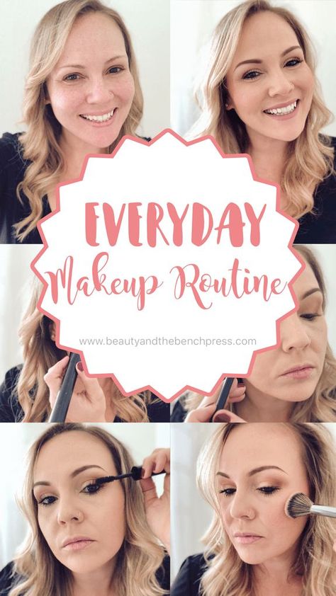 Easy Everyday Makeup, Make Up Diy, Festival Make Up, Simple Everyday Makeup, Skin Care Routine For 20s, Daily Makeup Routine, Everyday Makeup Tutorials, Makeup For Moms, Work Makeup