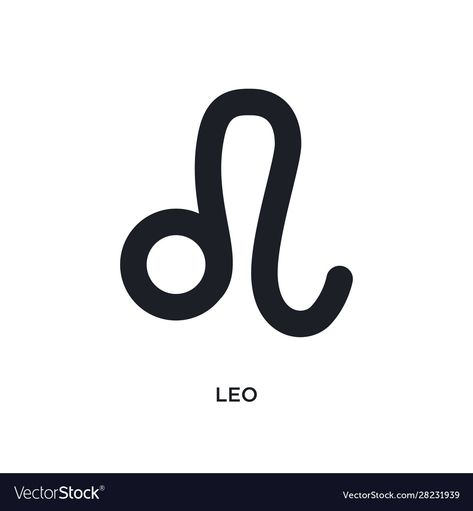 Leo Logo, Element Illustration, Symbol Design, Logo Sign, Business Names, Vimeo Logo, Adobe Illustrator, White Background, Vector Images