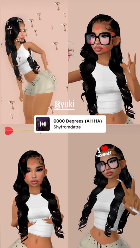 Imvu Outfits Ideas Cute Baddie, Cute Imvu Outfits, Imvu Instagram, Imvu Outfits Ideas Baddie, Imvu Avi Ideas, Zepeto Ideas, Imvu Fits, Imvu Characters, Imvu Baddie