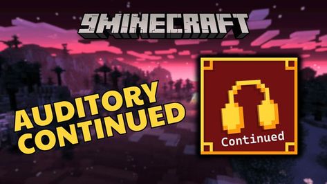 Auditory Continued Mod (1.20.4, 1.20.1) – Cooler Game Sound Minecraft Baby, Minecraft Addons, Minecraft Forge, Minecraft Seed, Map Minecraft, Application Programming Interface, Crafting Recipes, Yellow Animals, Minecraft Pe