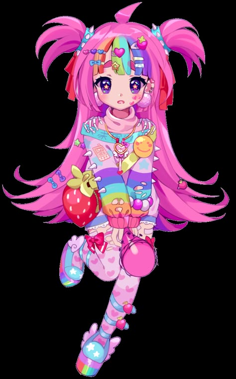 Cute Art Styles Cartoon, Art Styles Cartoon, Decora Art, 3d Pokemon, Harajuku Decora, Desenhos Love, Kidcore Art, Pastel Goth Art, Colorful Clothes