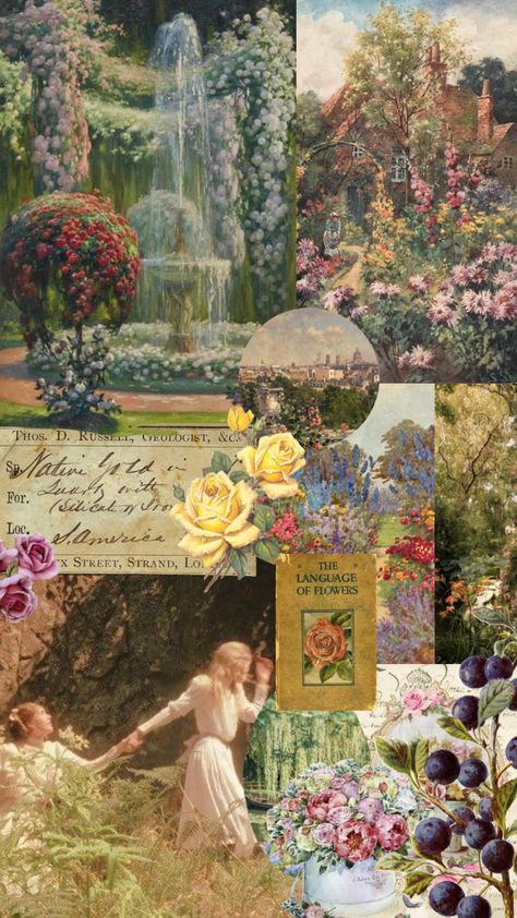 #nature #vibes #wallpaper #art #collages #floral #flowers Vintage Spring Wallpaper, Spring Collage Wallpaper, Flower Collage Wallpaper, Summer Collage Wallpaper, Art Collage Wallpaper, Wallpaper Iphone Collage, Spring Collage, Summer Collage, Art Collages