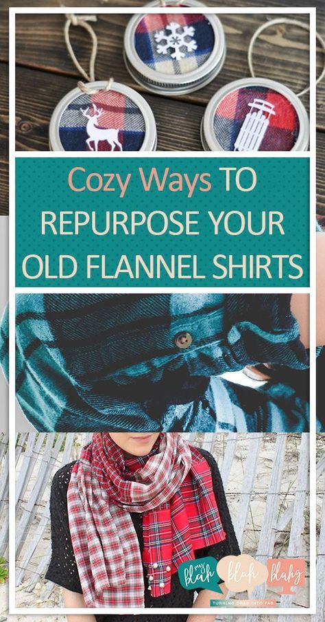 Cozy Ways to Repurpose Your Old Flannel Shirts| Old Flannel Shirts, how to Repurpose Old Flannel Shirts , Repurpose Projects, Repurpose Projects for the Home, How to Decorate With Flannel Shirts, Popular Pin Old Flannel, Repurposed Clothing, Flannel Shirts, Do It Yourself Crafts, Recycled Projects, Upcycle Recycle, Old Shirts, Upcycled Crafts, Recycle Clothes