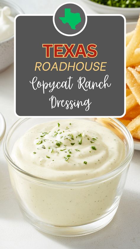 Nothing beats a good homemade ranch dressing, and this one is packed with bold, fresh flavors. With the perfect balance of creamy buttermilk, garlic, and herbs, this recipe rivals any restaurant ranch dressing. Whether you need a ranch salad dressing recipe or a rich Texas Roadhouse ranch recipe, this easy-to-make dressing is perfect for dipping, drizzling, and everything in between. Homemade Ranch Dressing Seasoning, Restaurant Ranch Dressing, Restaurant Ranch, Ranch Salad Dressing Recipes, Dry Ranch Mix, Spicy Queso, Best Dip Recipes, Buttermilk Ranch Dressing, Delicious Dips Recipes