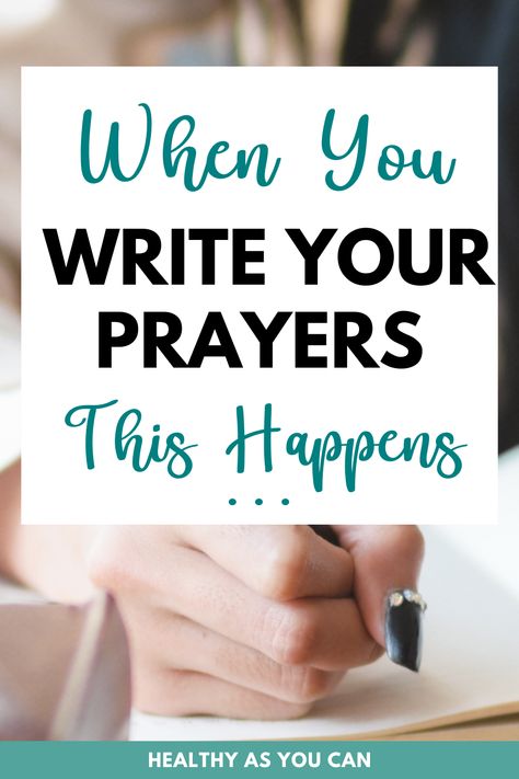 Want some tips on how to write down your prayers? Maybe you were asked to pray in public at church. Or maybe you want to create and keep a prayer journal and need some ideas. Either way I will give you some tips so you can start your prayer journaling (or public praying) journey! Plus some amazing things happen once you start keeping a prayer journal! Writing Your Prayers, Writing Down Prayers, Writing Prayers Down, How To Pray For Yourself, How To Start A Prayer, How To Pray For Beginners, How To Start A Prayer Journal, Prayer Board Ideas 2024, Pray Board Ideas