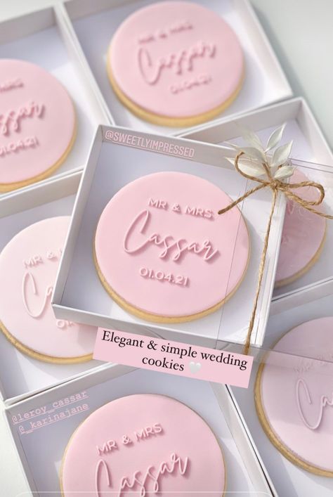 Wedding Cookie Packaging, Party Favor Cookies, Wedding Cookie Favours, Cookie Bonbonniere, Wedding Cookies Favors, Sugar Cookie Wedding Favors, Cookies Souvenir, Wedding Favor Cookies, Cookies Wedding Favors