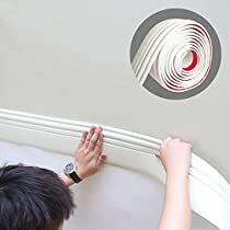 Check this out! Vinyl Baseboard Trim, Peel And Stick Baseboard, Peel And Stick Chair Rail, Peel And Stick Trim Molding, Peel And Stick Molding For Walls, Glass Door Blinds, Waterproof Baseboard, Chair Rail Ideas, Sliding Glass Door Blinds