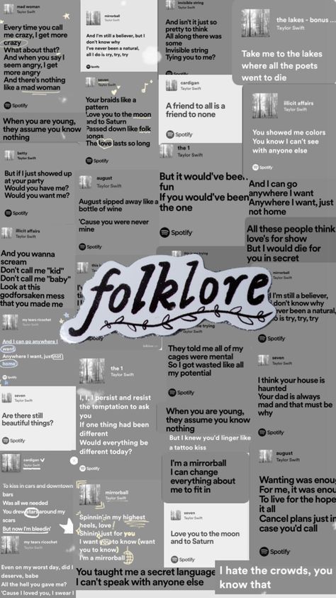 Folklore! #folklore #lyrics Folklore Lyric Tattoo, Folklore Lyrics Taylor Swift, Folklore Emojis, Taylor Swift Captions Folklore, Folklore Aesthetic Wallpaper Lyrics, Folklore Lyrics, Taylor Swift Quotes And Lyrics Folklore, Folklore Best Lyrics, Folklore Songs In Order