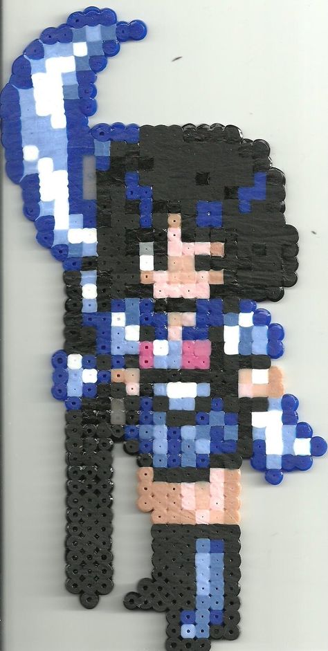 Saturn by Ravenfox-Beadsprites Sailor Saturn, Perler Bead Patterns, Perler Bead, Cute Crafts, Bead Patterns, Perler Beads, Beading Patterns, Sailor Moon, Crochet Necklace