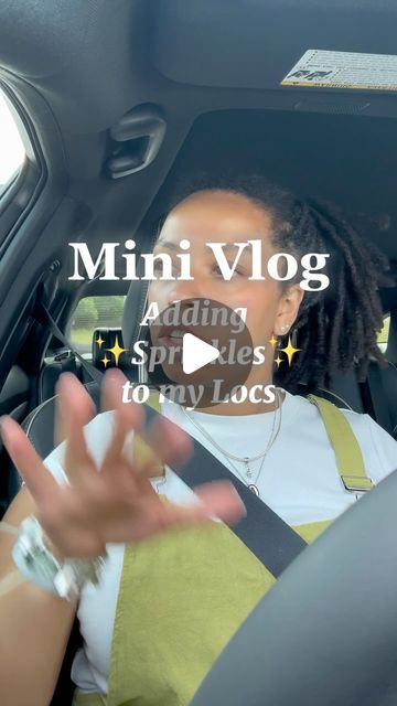 TAYLOR SHAWN | ATL HAIRSTYLIST on Instagram: "✨MINI VLOG✨ Adding Sprinkles to my Locs 💚 
It was a struggle… Comment some tips and tricks on how I could improve!

#locs#atllocs#locsprinkles#sprinkles#locstyles#loc#locnation#locjourney#locsatl#nyclocs#locsnyc#locsmaintenance#locs4life#locsmiami#locstylesforwomen#stylinglocs#vlog#minivlog#vlogger#youtuber" Loc Sprinkles, Mini Vlog, Locs, Tips And Tricks, Sprinkles, Hair Stylist, On Instagram, Instagram