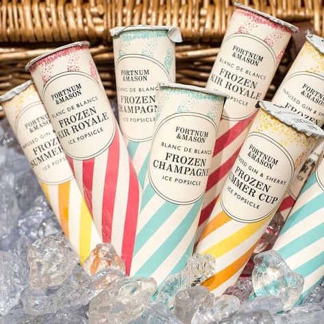 ☀️☀️ Hello Sunshine! ☀️☀️ These @fortnumandmason ice popsicles will be welcomed by guests on a hot and sunny day 👰🏻🐝💕 Champagne Popsicles, Alcoholic Popsicles, Boozy Popsicles, Ice Popsicle, Pop Champagne, Champagne Pop, Fortnum And Mason, Ice Pops, Ice Creams