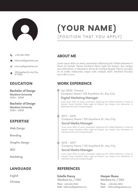 Software Engineer Resume: Objective, skills, experience, and more. 10+ years of experience in software engineering. Proven ability to design, develop, and maintain high-quality software. Expertise in a variety of programming languages and technologies. Strong analytical and problem-solving skills. A passion for innovation and Software Engineer Resume, Professional Resume Format, Writing A Resume, Good Resume, Engineer Resume, Resume Building, Digital Marketing Manager, School Jobs, Create A Resume