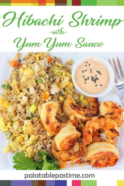 Hibachi Style Shrimp, Chinese Shrimp Fried Rice, Hibachi Party, Hibachi Shrimp, Hibachi Recipes, Shrimp Fried Rice Recipe, Shrimp And Rice Recipes, Chicken Fried Rice Easy, Fried Rice Recipe Easy