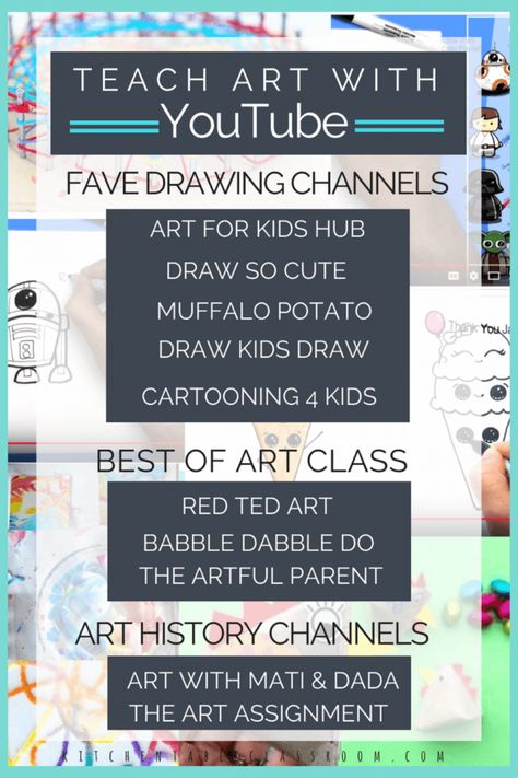 Art For Kids Hub, To Do List Printable, Tutorials Art, Homeschool Education, Online Art Classes, Homeschool Learning, Learning To Draw, Art Curriculum, Homeschool Art