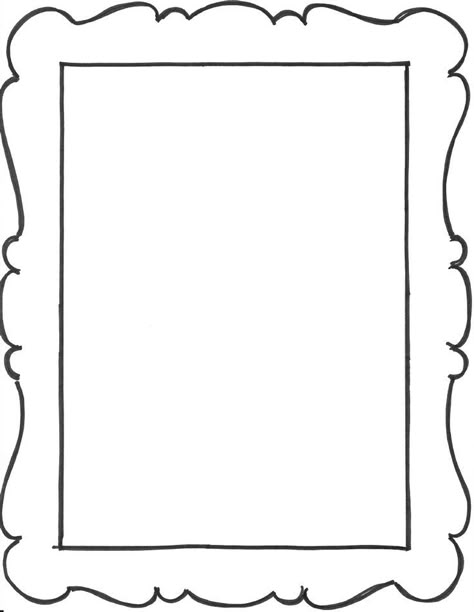 Portrait Frame Template Picture Frame Template, Printable Frames, 4x6 Frames, Free Photo Frames, Printable Pictures, Page Borders, Creative Pictures, Borders And Frames, Portrait Frame