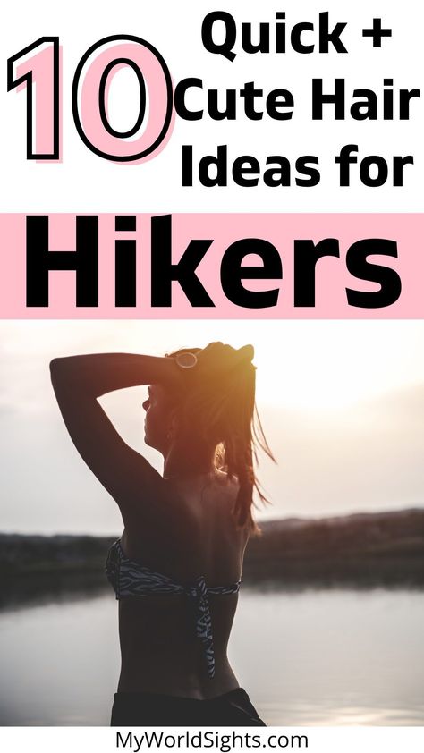 If you are planning a hiking trip, you need to know these hiking hairstyles! This list will give you hiking hairstyles for long hair, short hair, AND medium hair! Easy and practical hike hairstyles to keep the hair off your face and neck! Hair For Hiking, Hiking Hairstyles Short Hair, Hiking Hairstyles Long Hair, Hiking Headband, Practical Hairstyles, Hiking Packing List, Hiking Snacks, Hiking Hairstyles, Sick Remedies