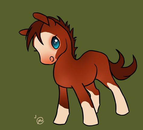 Chibi horse Horse Drawing Cute, Cartoon Horses Drawing, Cute Horse Drawings, Horse Cute Drawing, Chibi Horse Drawing, Kawaii Horse Drawing, Cute Horse Drawing Kawaii, Cute Horse Drawing Cartoon, Chibi Horse