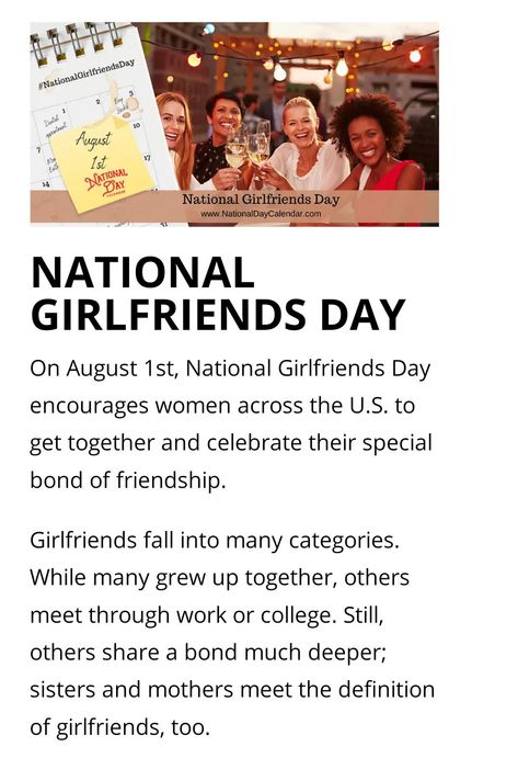 Happy National Girlfriends Day Quotes, Girlfriend Day Quotes, National Girlfriend Day Gifts, Happy National Girlfriends Day, National Gf Day, Happy Girlfriend, Girlfriend Day, National Girlfriend Day, Happy Womens