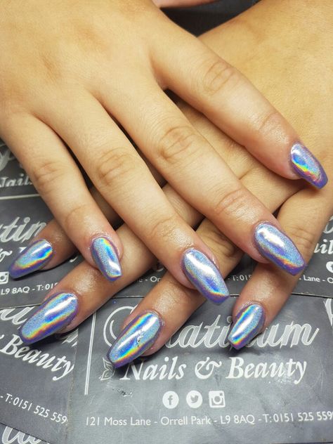 Holochrome Nails, Nails, Beauty