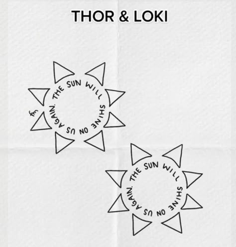 Marvel Sibling Tattoos, Marvel Tattoos Minimalist, Minimalist Tatoos, Marvel Sleeve, Loki Tattoo, Thor Tattoo, Tattoos 2023, Avengers Tattoo, Marvel Paintings