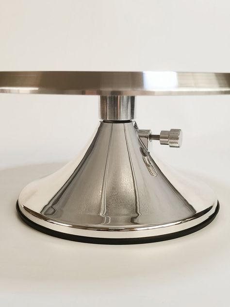 Turntable with a cake stand feature easy to use spin so fast Turntable, Cake Stand, Easy To Use, Cake, Patisserie