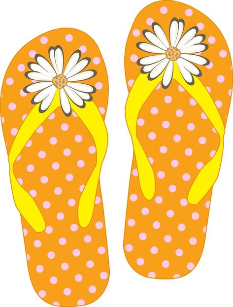 Ice Cream Pool Party, Flip Flop Images, Scrapbook Images, Printables Free Kids, Summer Clipart, Diy Bow, Beach Scenes, Free Clip Art, Free Kids